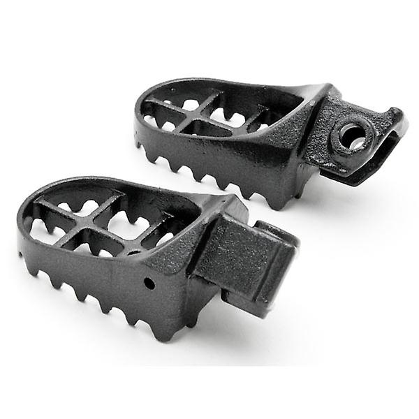 MX Foot Pegs Motocross Dirt Bike Footrests L and R Compatible with 1998-2003 KTM 200 MXC / 250 MXC