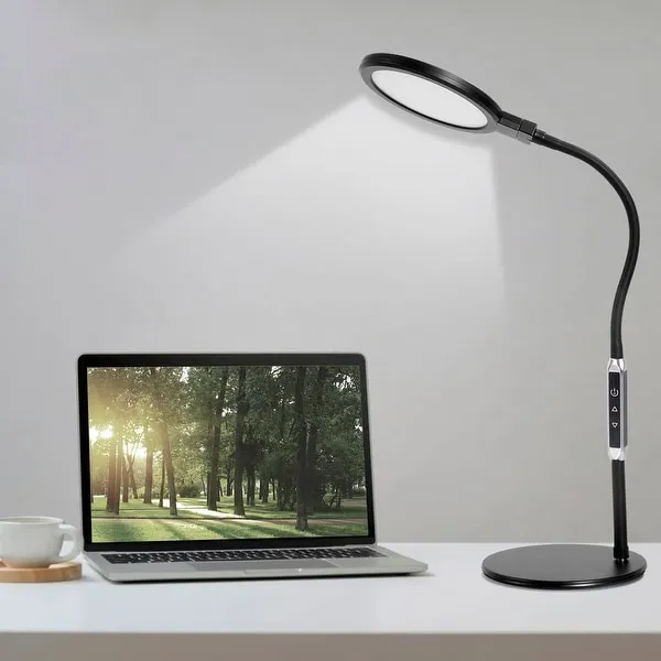 Dimmable LED Desk/Reading Table Lamp Foldable with Remote