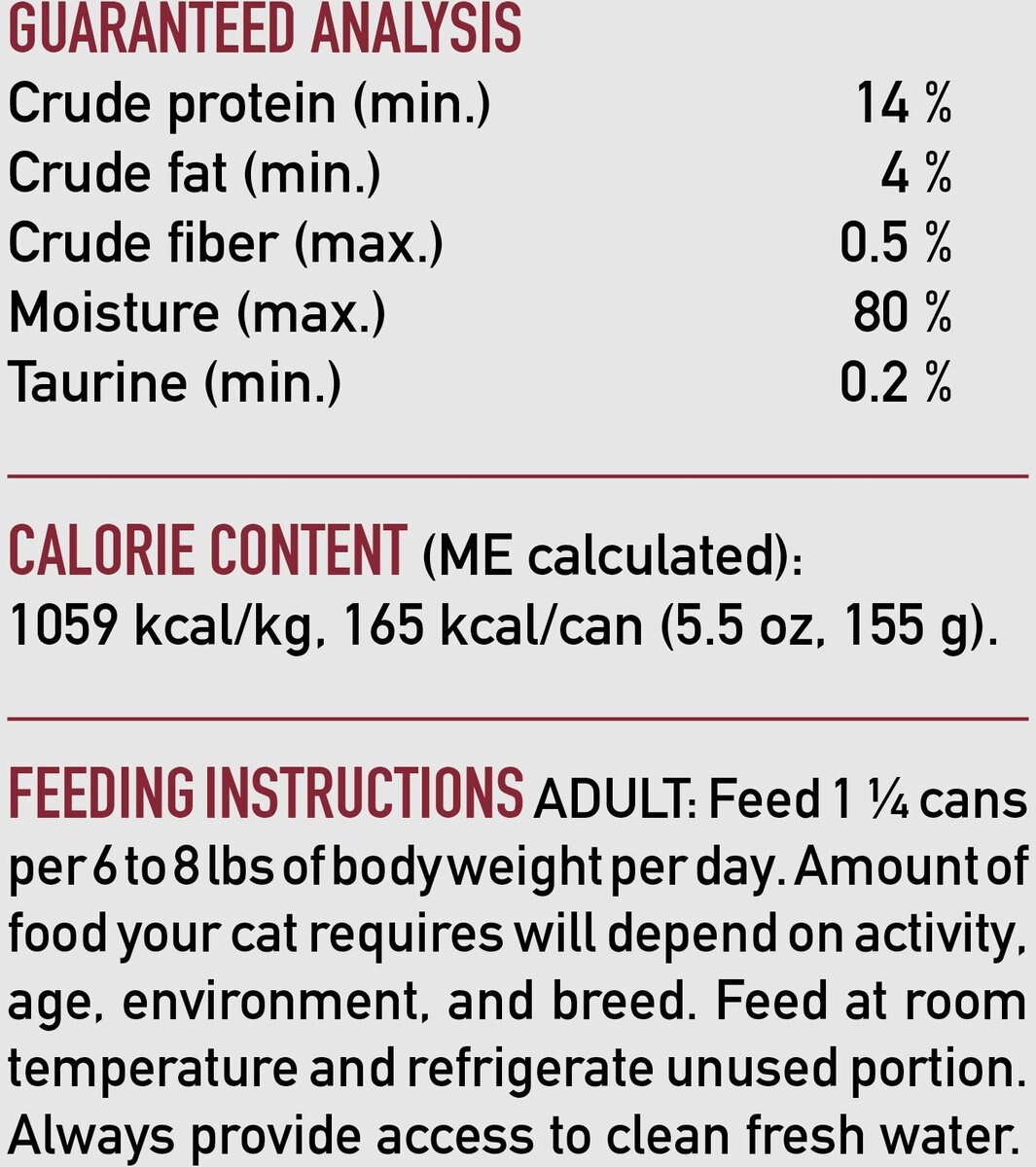 ORIJEN Tuna， Salmon + Beef Entree in Bone Broth Wet Cat Food