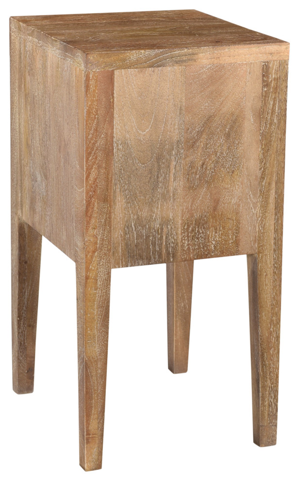 Cowdell 2 Drawer End Table   Transitional   Side Tables And End Tables   by Blackhouse  Houzz