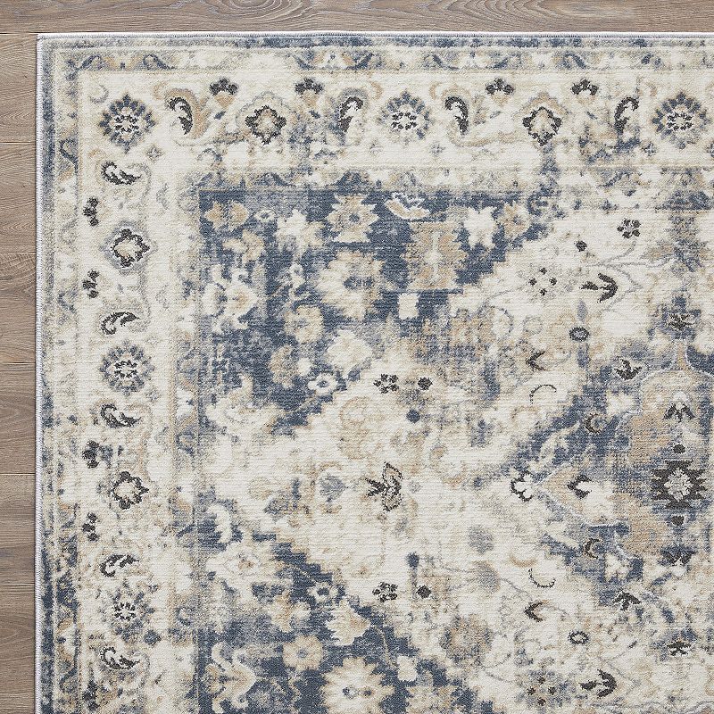 Loomaknoti Kehleigh Zo Blue Area Rug