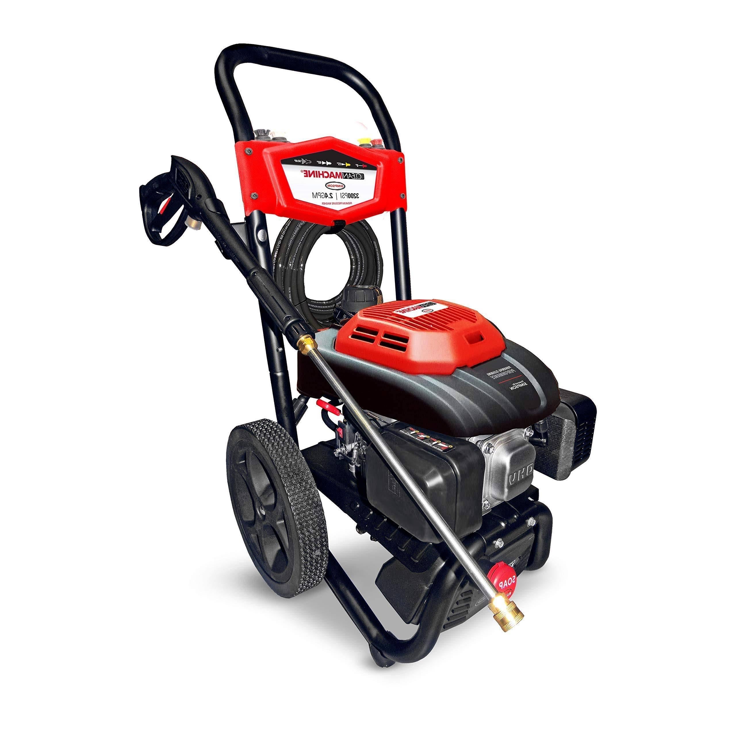 61082 Clean Machine 3200 PSI 2.4 196cc Cold Water GAS Pressure Washer