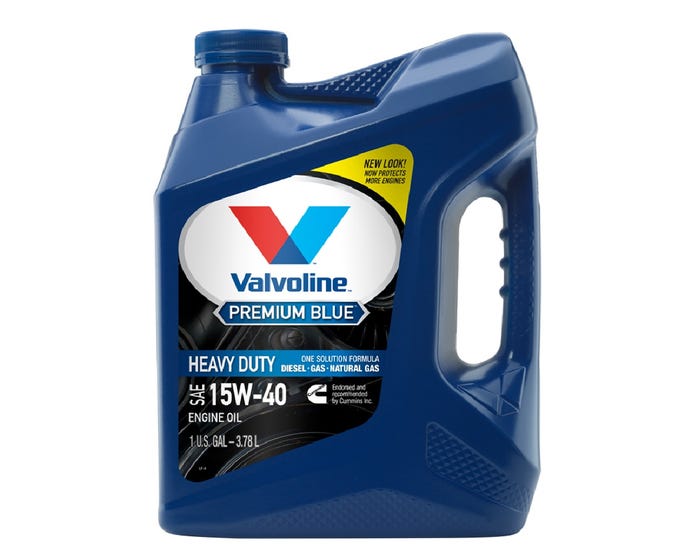 Valvoline Premium Blue SAE 15W-40 Diesel Engine Oil， 1Gallon - 773780