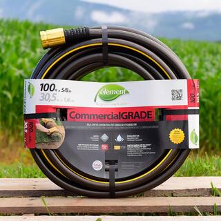 Element CommercialGrade 58 in. x 100 ft. Heavy Duty Contractor Water Hose ELIH58100CC