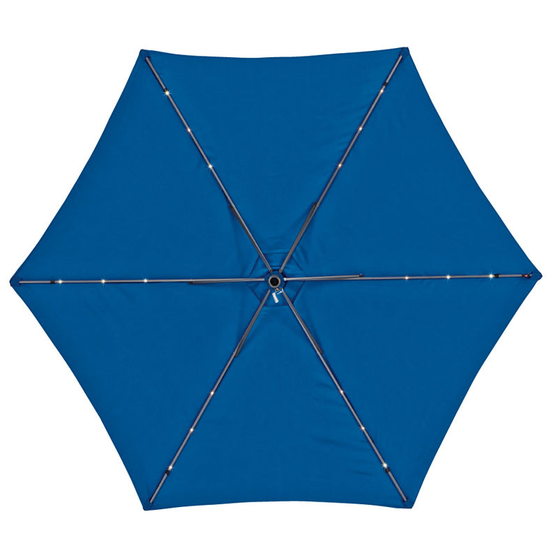 SOLAR UMBRELLA 9'RYL BLU