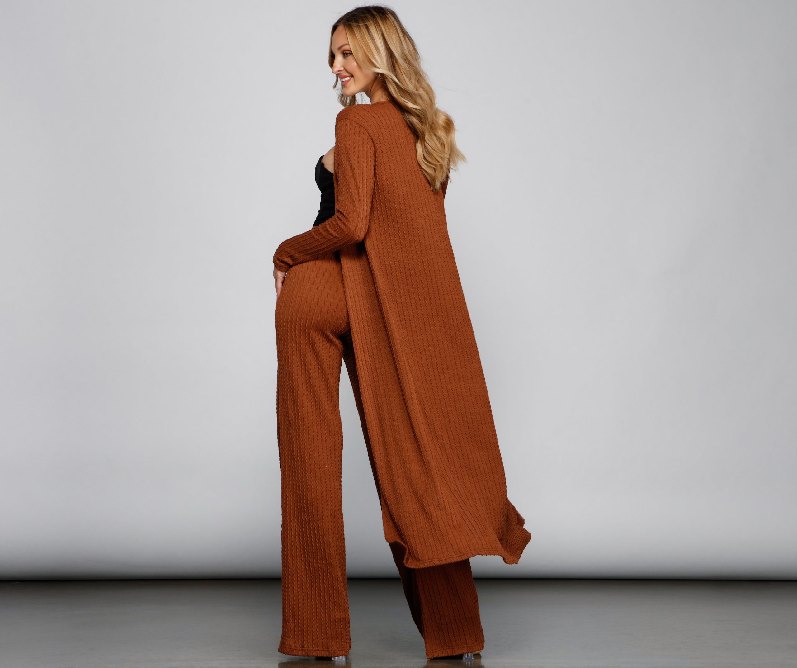 The Everyday Long Sleeve Knit Duster