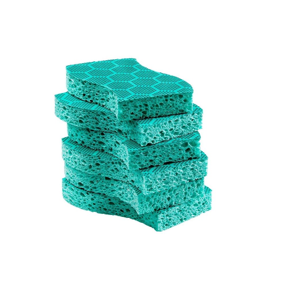 3M Scotch Brite 6 Count Heavy Duty Scrub Dots Scrub Sponge ;