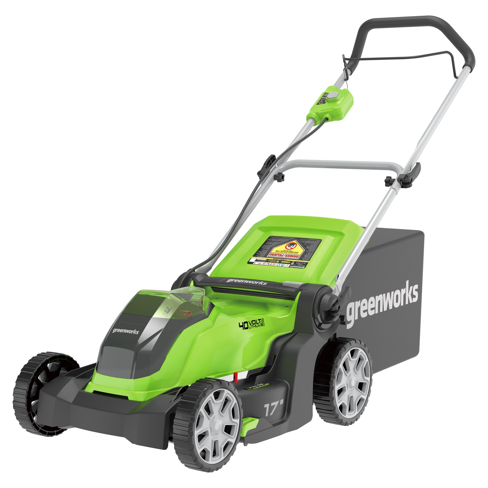 40V 17-Inch Cordless Lawn Mower (Tool Only) | Greenworks