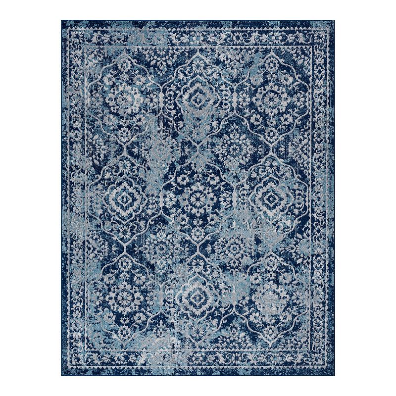 KHL Rugs Tiera Transitional Damask Area Rug