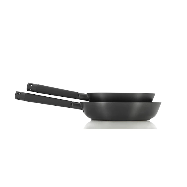 ZAVOR ZCWNR23 2-Piece Noir 10.62-in Ceramic Skillet Set