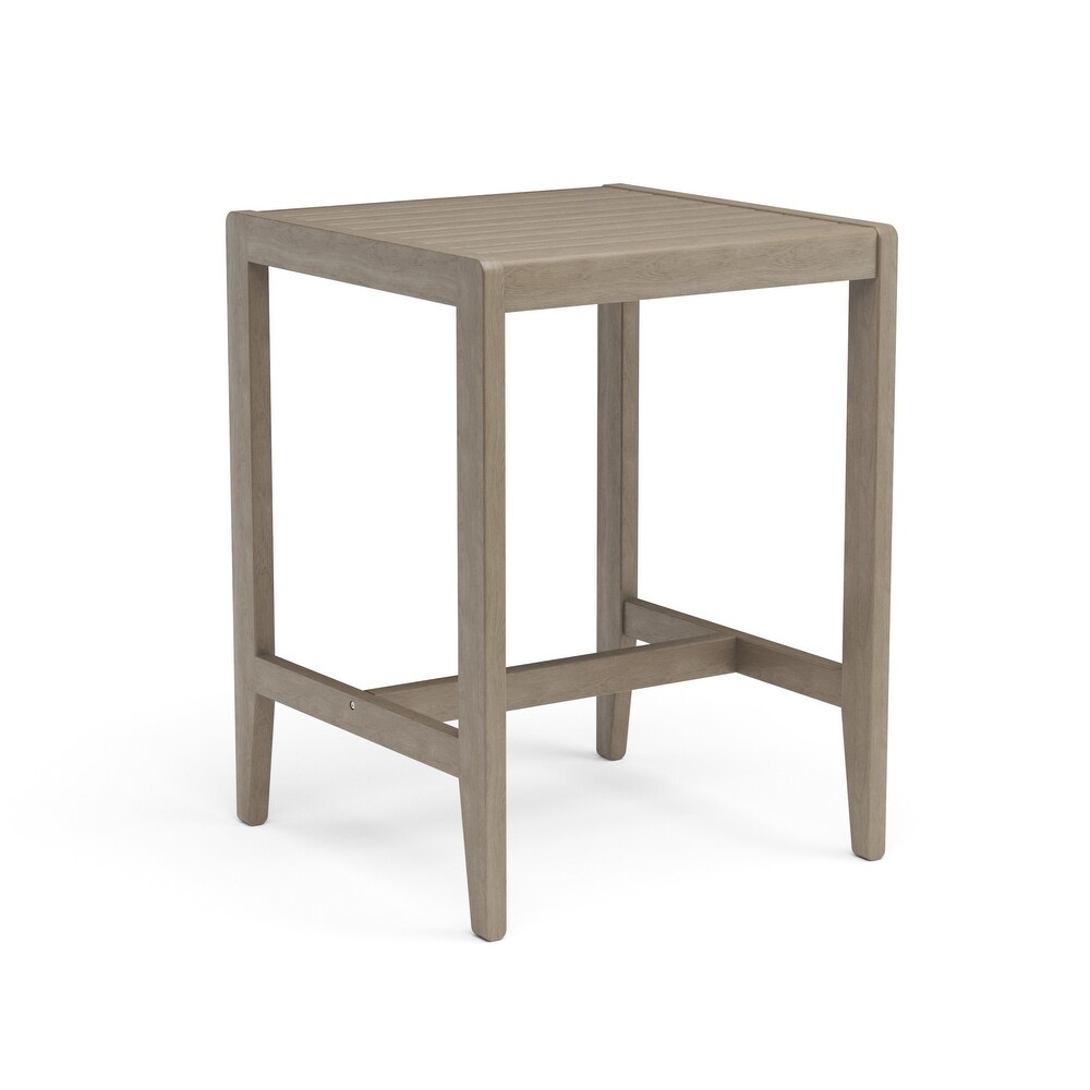 Homestyles Sustain Gray Wood Outdoor High Bistro Table   30\