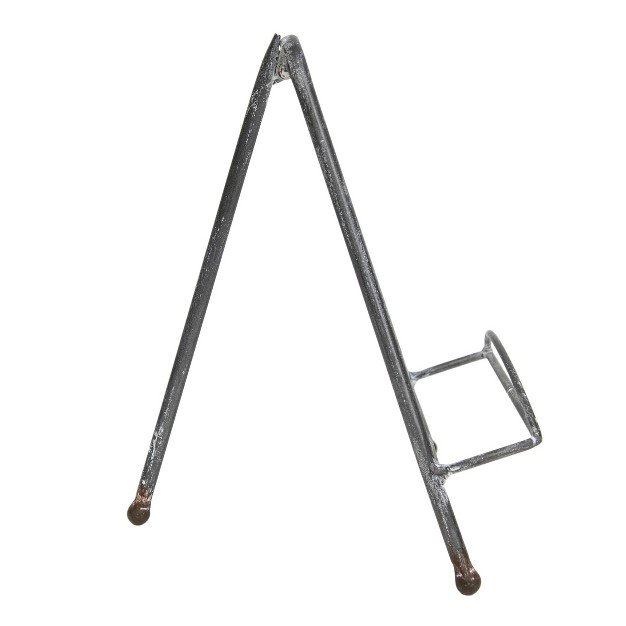 White Metal Easel Foreside Home amp Garden