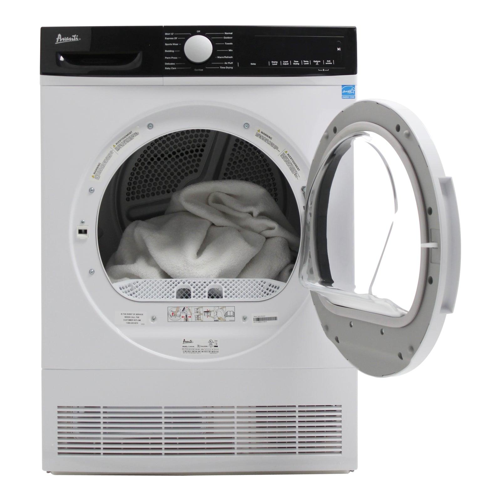 Avanti FLD40V0W 4.0 Cu. Ft. Front Load Dryer