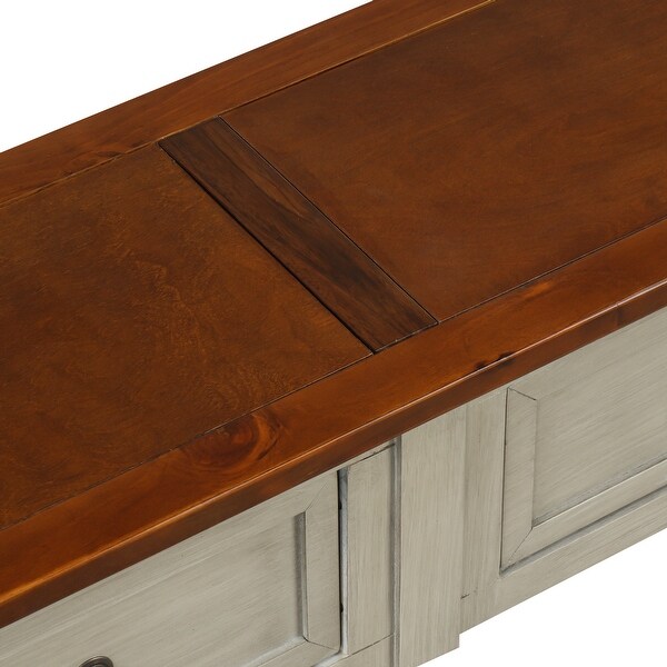 Console Table Sofa Table with Storage and Drawer