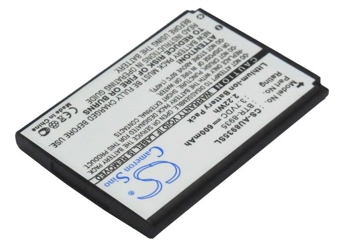 Audiovox CDM8935 CDM8935 Mini Replacement Battery BatteryClerkcom Mobile Phone