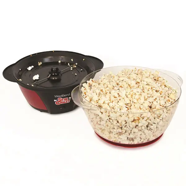 West Bend 6 Qt Stir Crazy Popcorn Machine