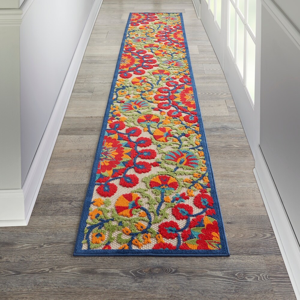 Lanikai Floral Indoor/ Outdoor Area Rug by Havenside Home