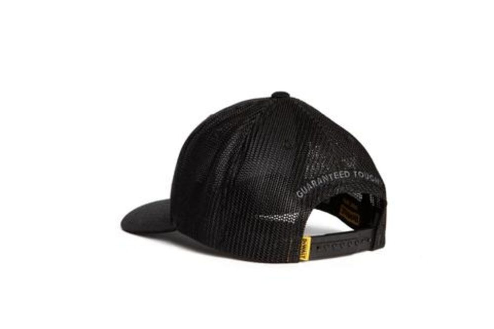 DW Oakdale Trucker Hat with Patch in BLACK with BLACK MESH - OSFA DXWW50041-308-OSFA from DW