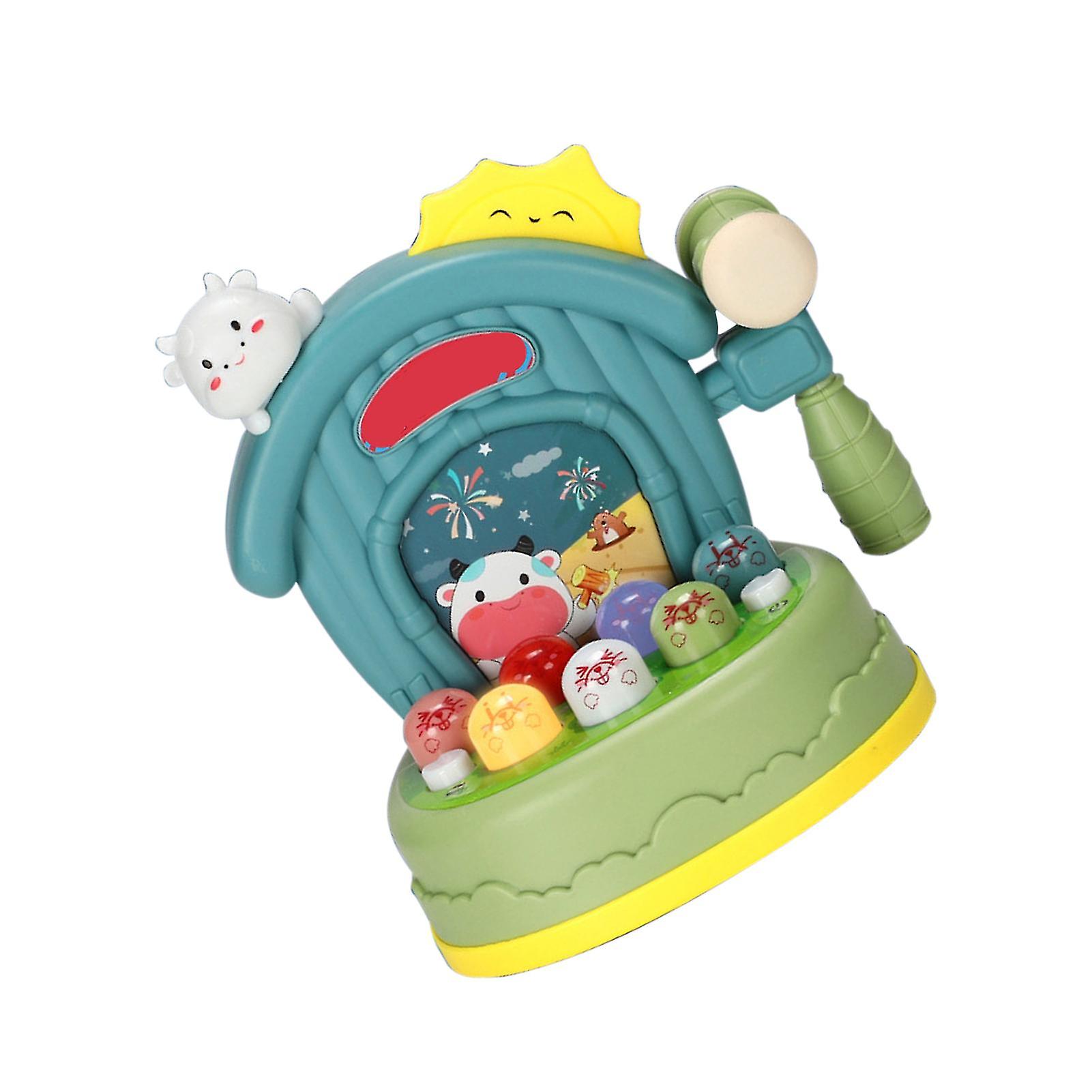 Musical Hammer Toy Pounding Toys Hitting Gopher Educational Hammering Gopher Toy1#
