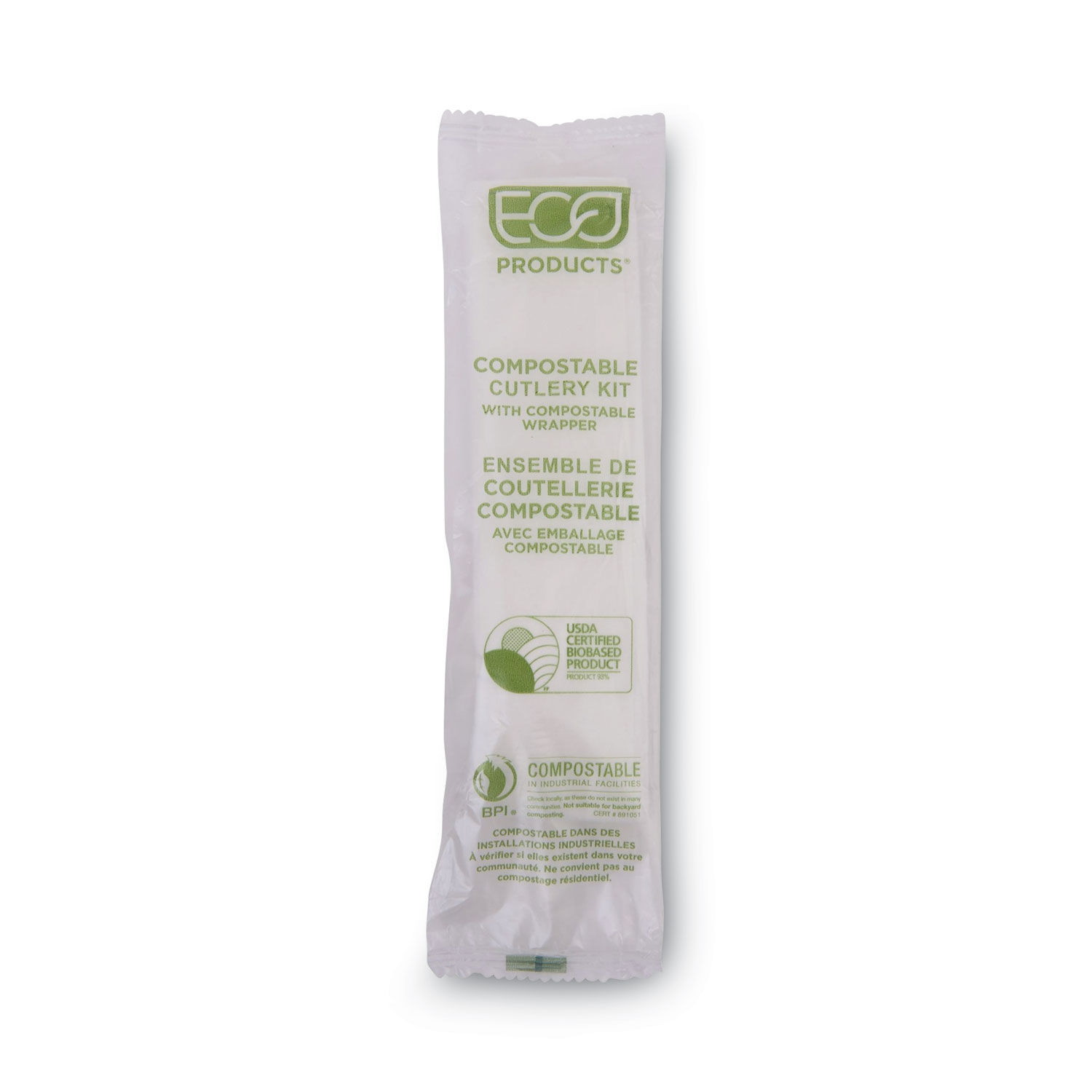 Plantware Compostable Cutlery Kit by Eco-Productsandreg; ECOEPS015