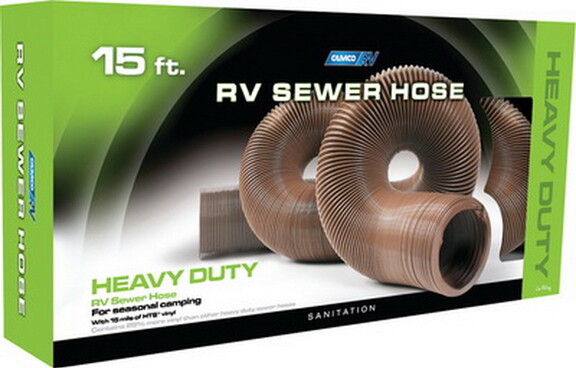 Camco 39661 Heavy Duty RV Sewer Hose 15'