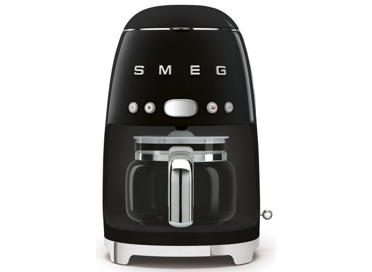 Smeg Retro Style Black Coffee Maker