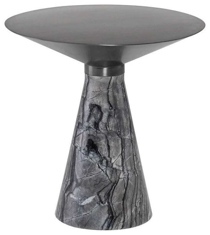 Tara Graphite Side Table   Contemporary   Side Tables And End Tables   by Virgil Stanis Design  Houzz