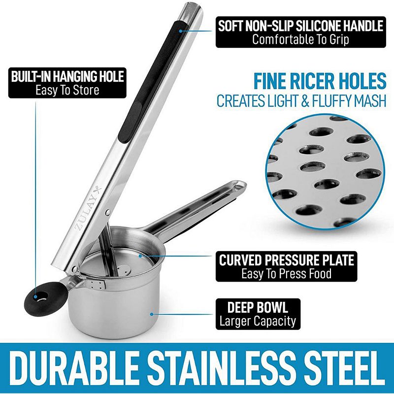 Stainless Steel Potato Ricer