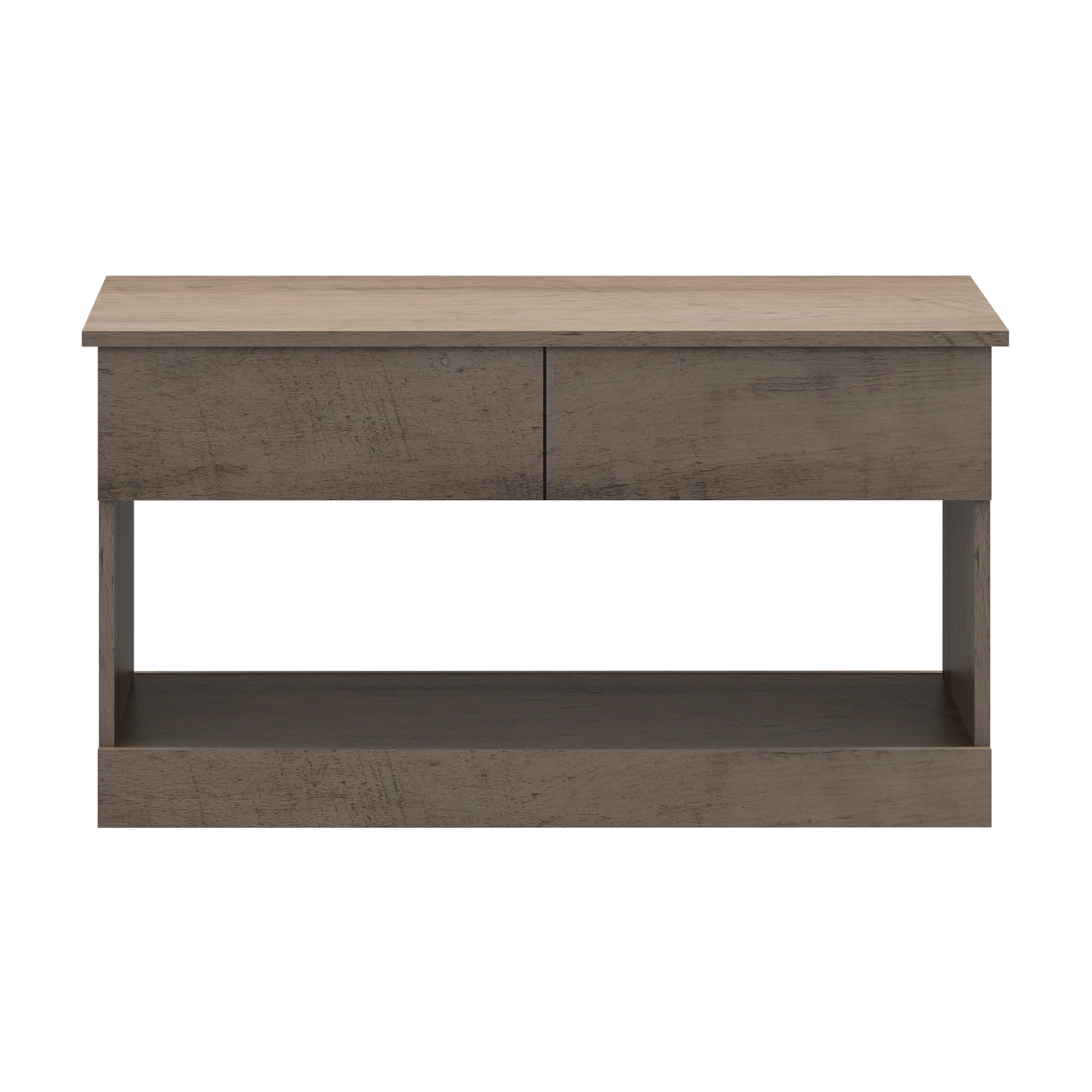 Brindle Rectangular Lift Top Coffee Table, Gray Oak, by Hillsdale Living Essentials