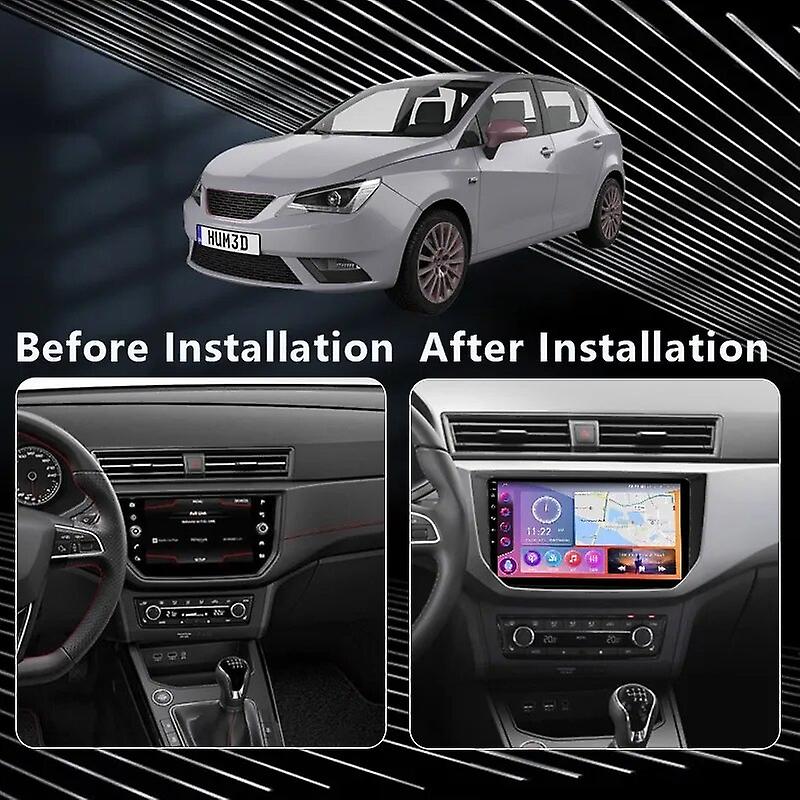 For Seat Ibiza 2017 - 2020 Carplay Android Car Radio Multimedia Video Player Navigaion Head Unit