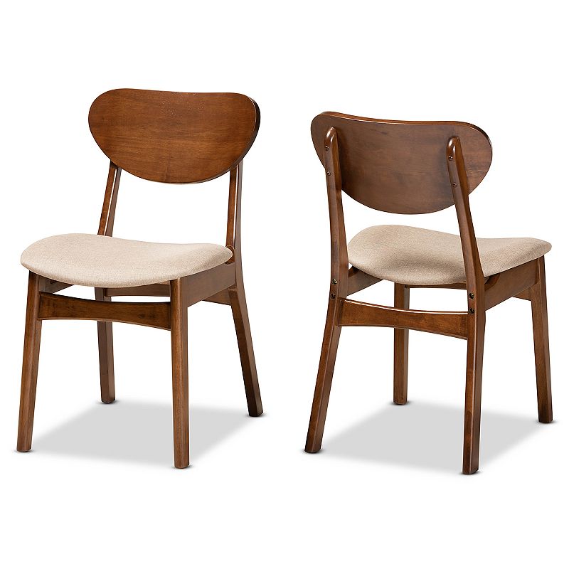 Baxton Studio Katya Dining Chair 2-piece Set