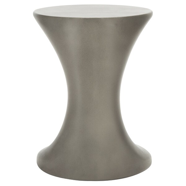 SAFAVIEH Outdoor Kavita Concrete Accent Table