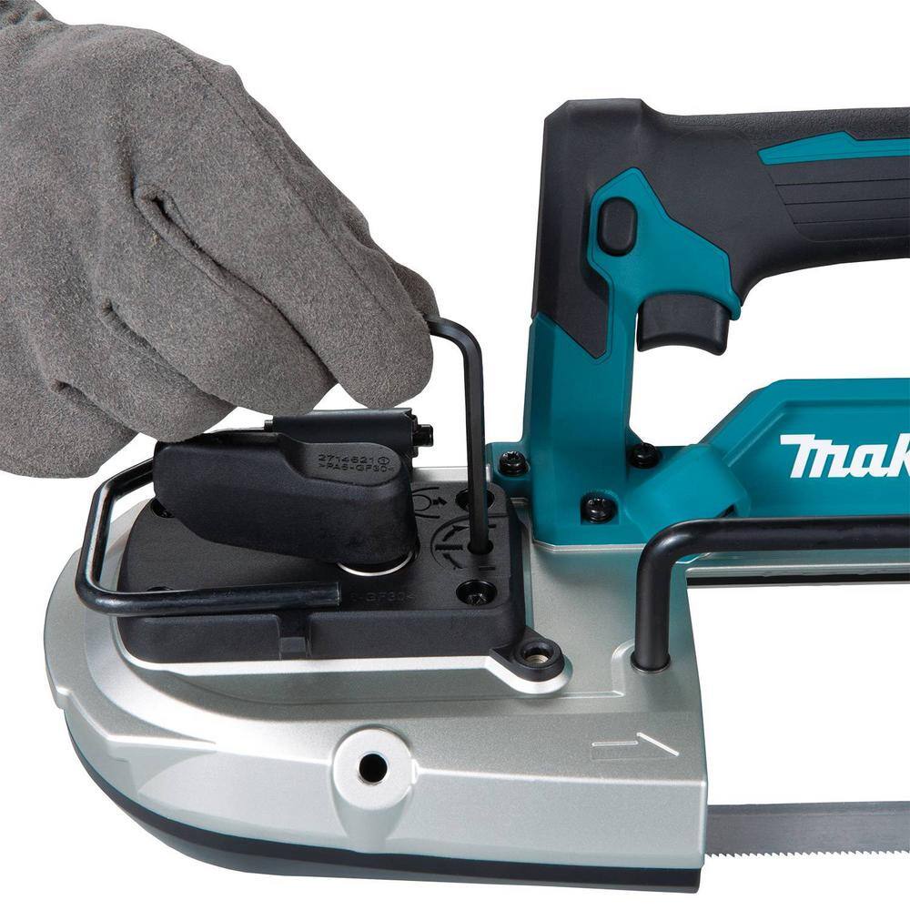 Makita 18V LXT Compact Brushless Cordless Band Saw (Tool Only) with Bonus 32-78 in. 18 TPI Portable Band Saw Blade XBP04Z-A97570