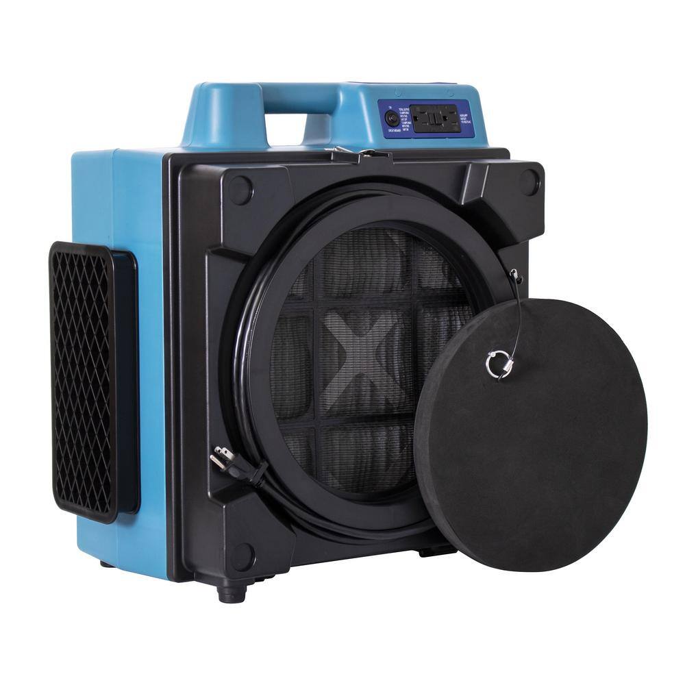 XPOWER Professional 3 Stage Filtration HEPA System Scrubber with Hour Meter Air Purifier X-4700AM