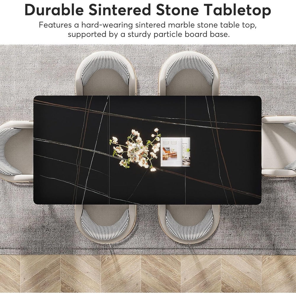 Sintered Stone Dining Room Table Marble  Kitchen Table