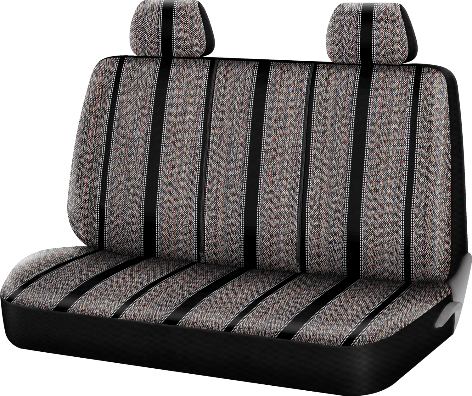 Auto Drive 1PC Seat Cover Truck Bench Saddle Blanket Jacquard Brown - Universal Fit， 2102SC097