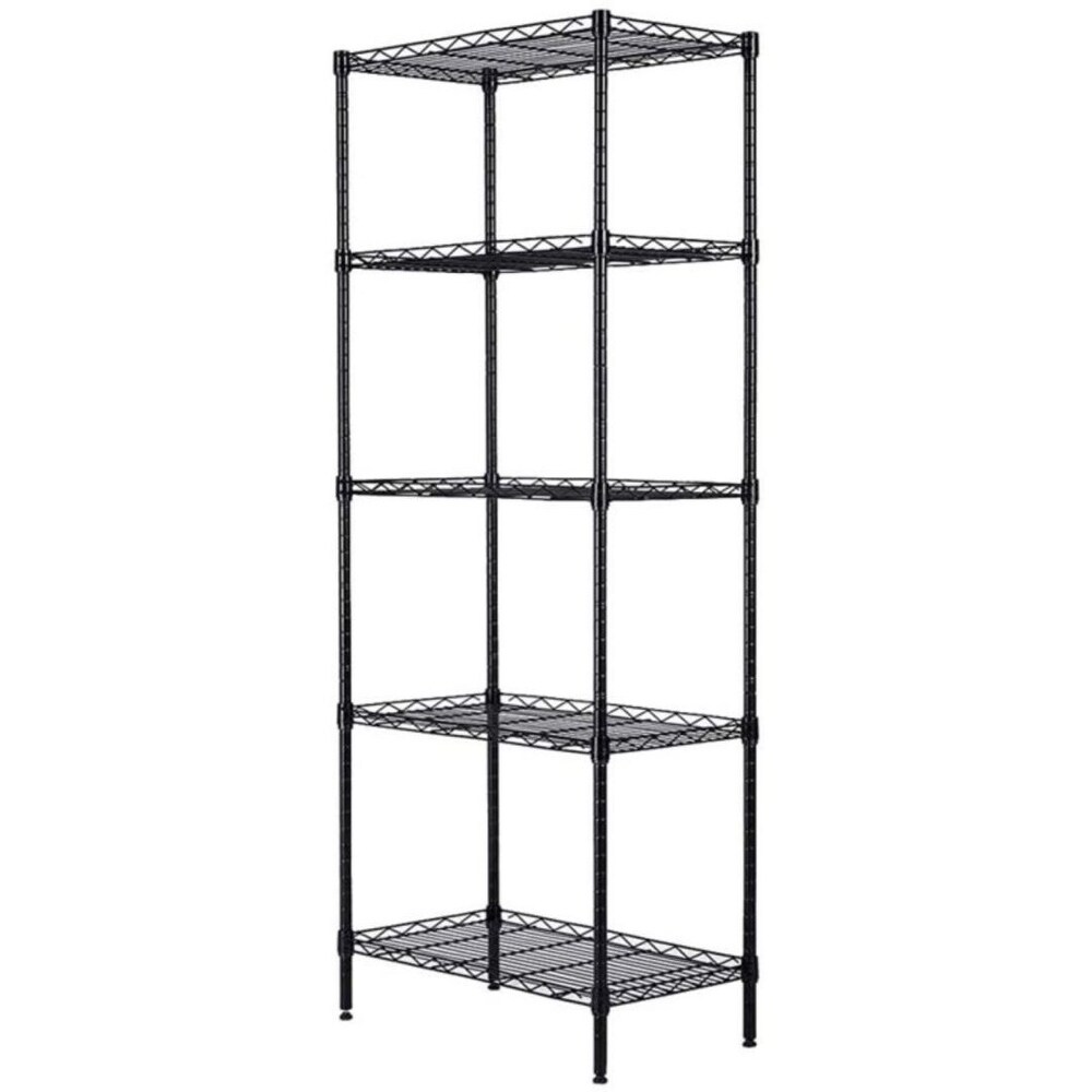 5 Tier Heavy Duty Adjustable Wire Shelving