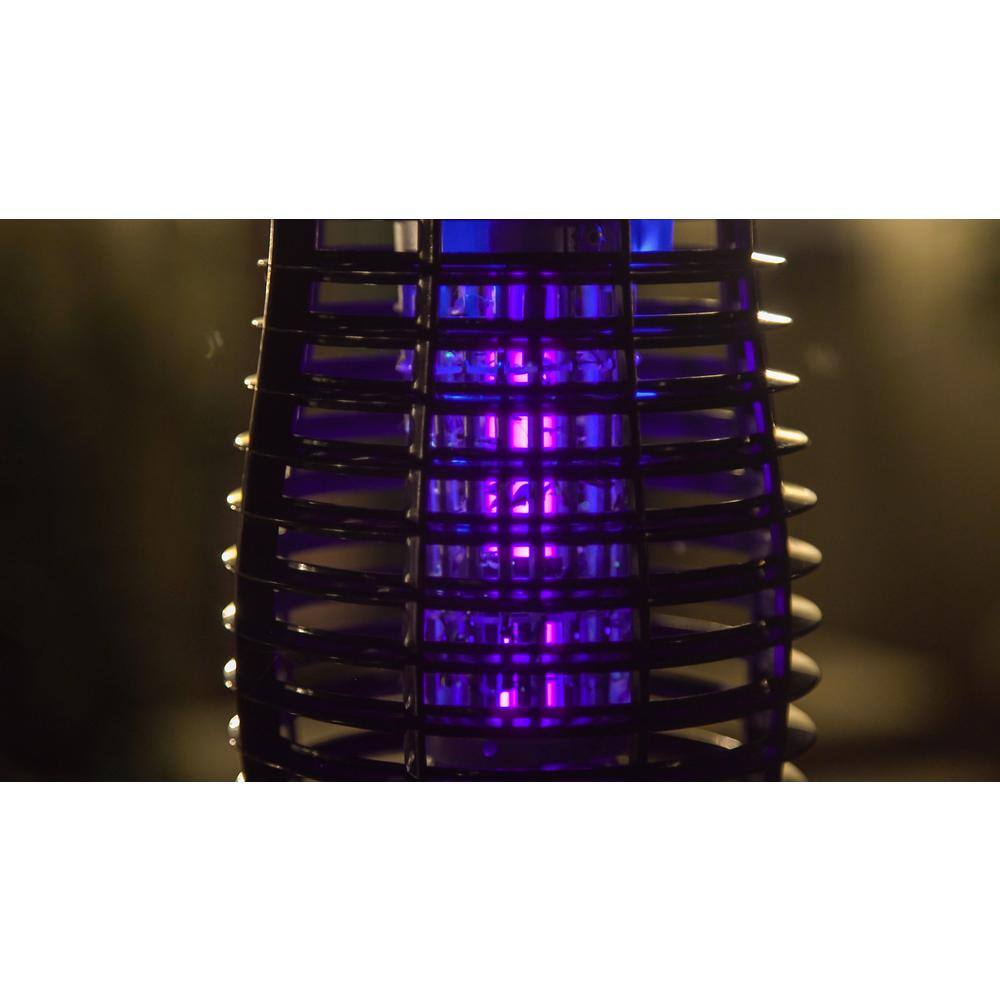 PIC 15-Watt1500-Volt Bug Zapper Kills Bugs on Contact with Black UV Light Technology 15W-Zapper