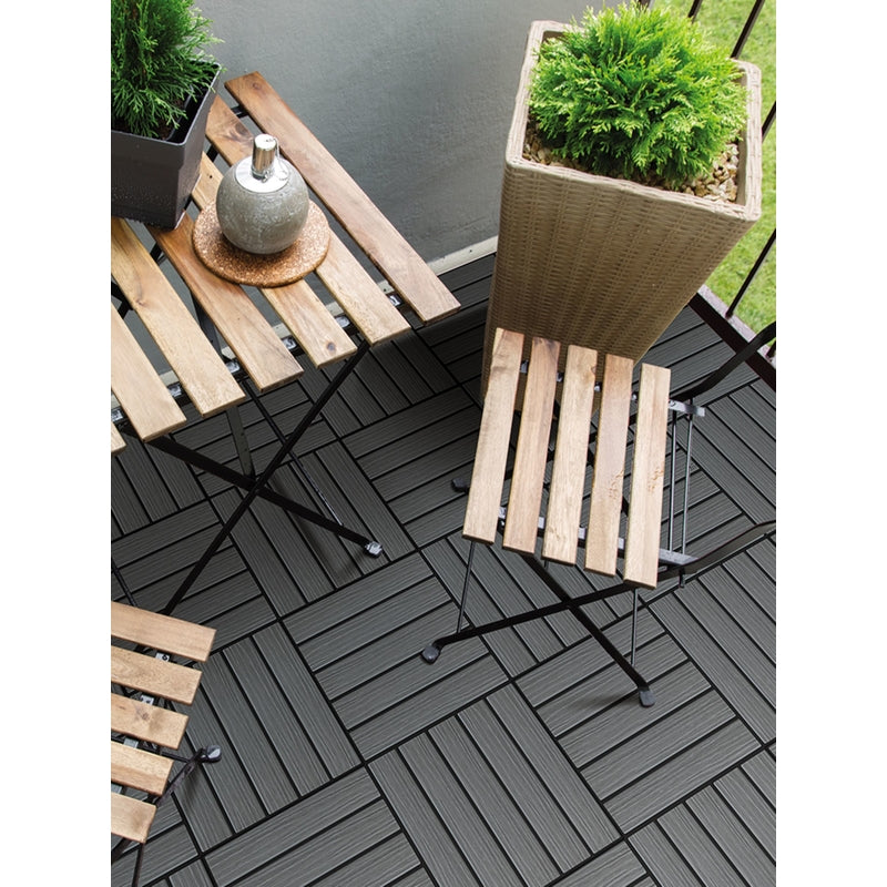 DECK TILE DRIFTWOOD 6PK