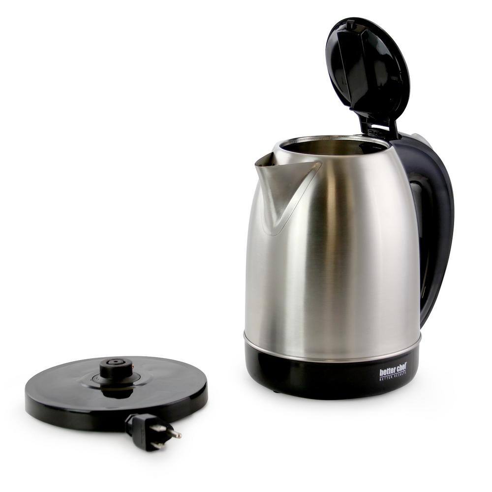 Better Chef 7-Cup Stainless Steel Cordless Electric Tea Kettle 985111567M