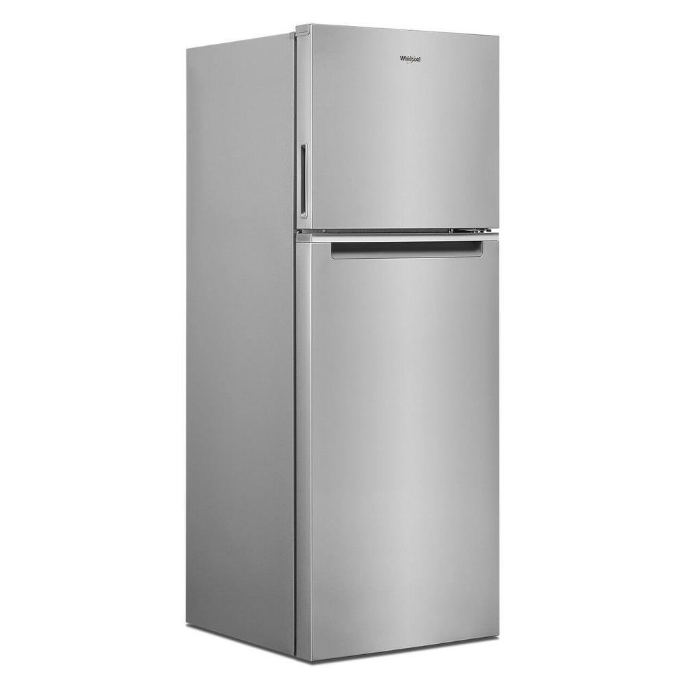 Whirlpool 12.9 cu. ft. Built-In and Standard Top Freezer Refrigerator in Fingerprint Resistant Stainless Steel WRT313CZLZ