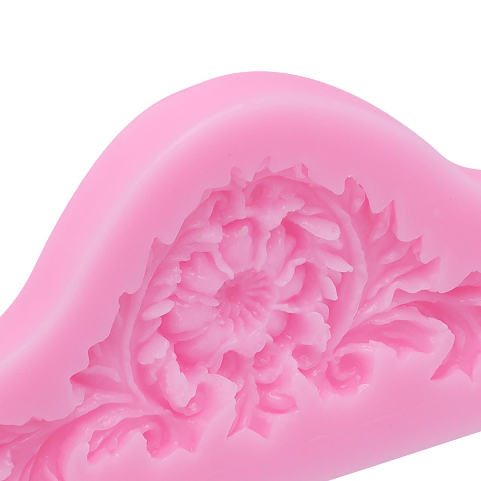 Cake Fondant Embossing Mould，silicone Fondant Mold，diy Chocolate Fondant Mould，easy To Clean，non-stick Molds，for Kitchen Bakery