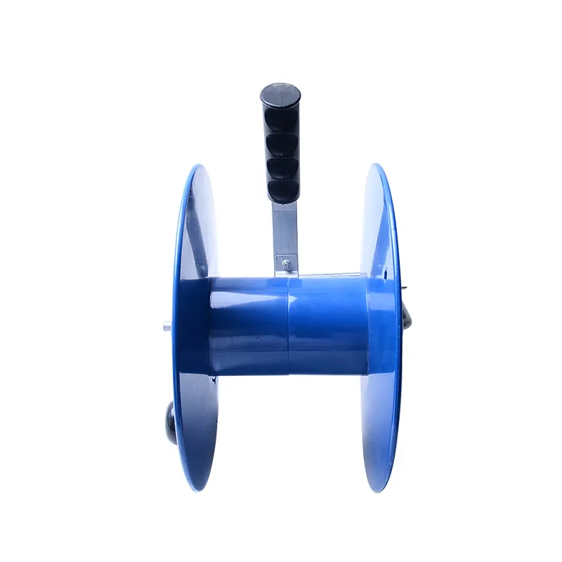 Sustainable electric  fence portable plastic reel