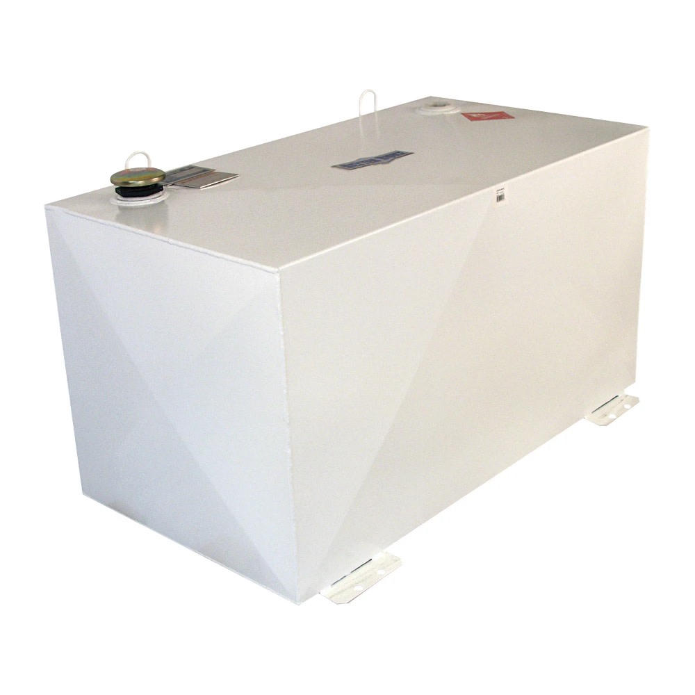 100 Gallon HD Series White Rectangular Transfer Tank ;