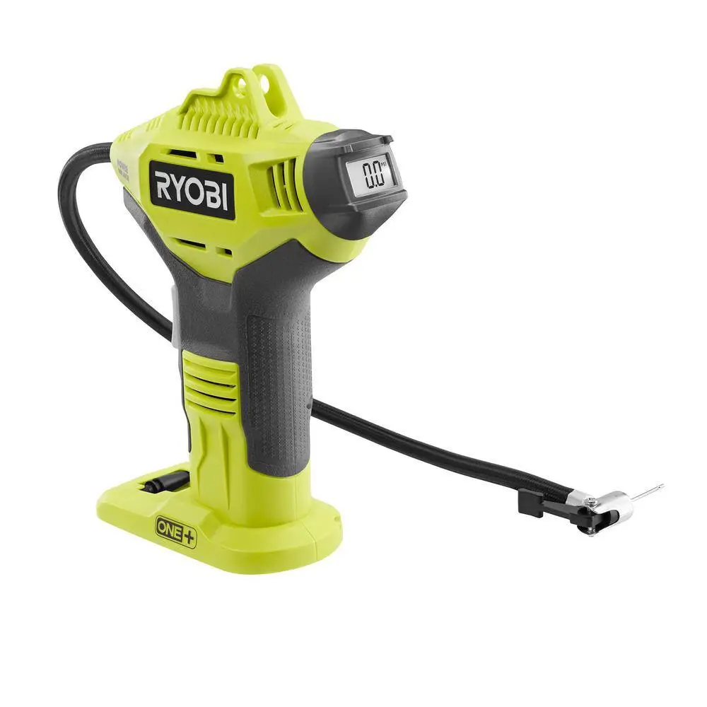 RYOBI ONE 18V Cordless High Pressure Inflator with Digital Gauge P737D