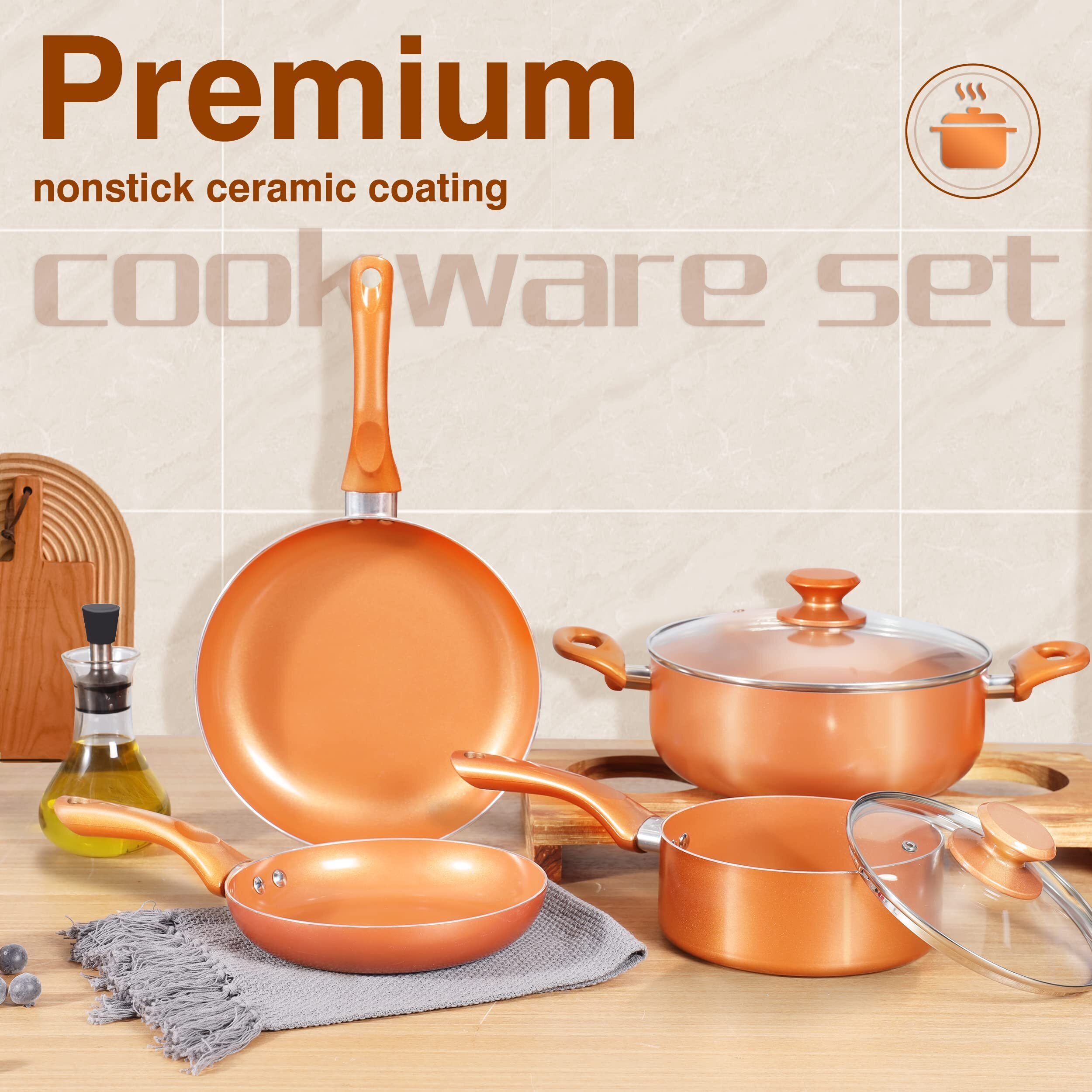 6-piece Nonstick Kitchen Cookware Set