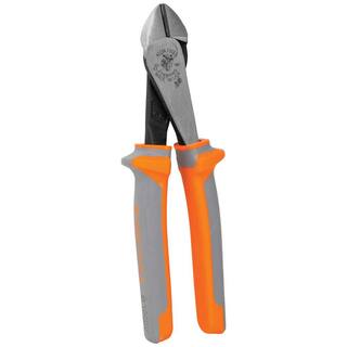 Klein Tools 8 in. Diagonal Cutting Pliers Insulated High Leverage 2288RINSSEN