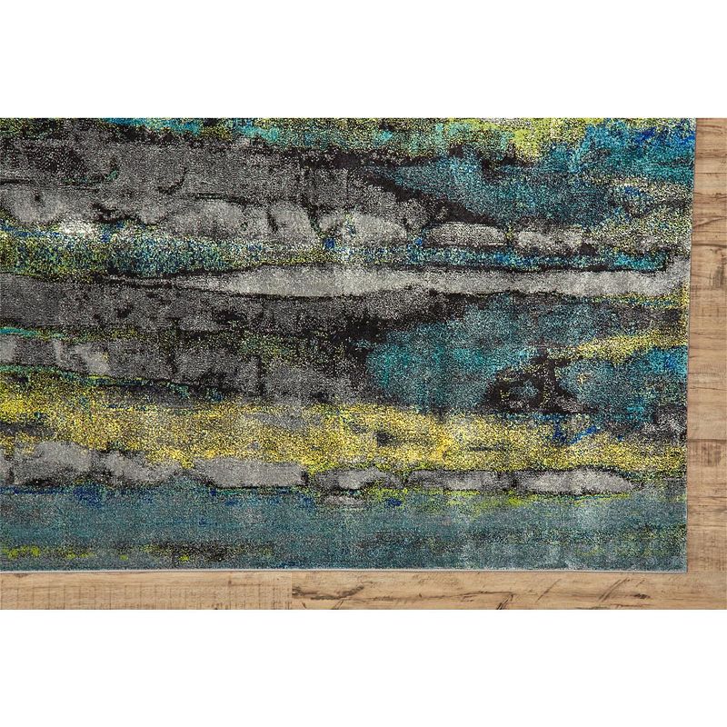 Weave and Wander Omari Abstract Rug