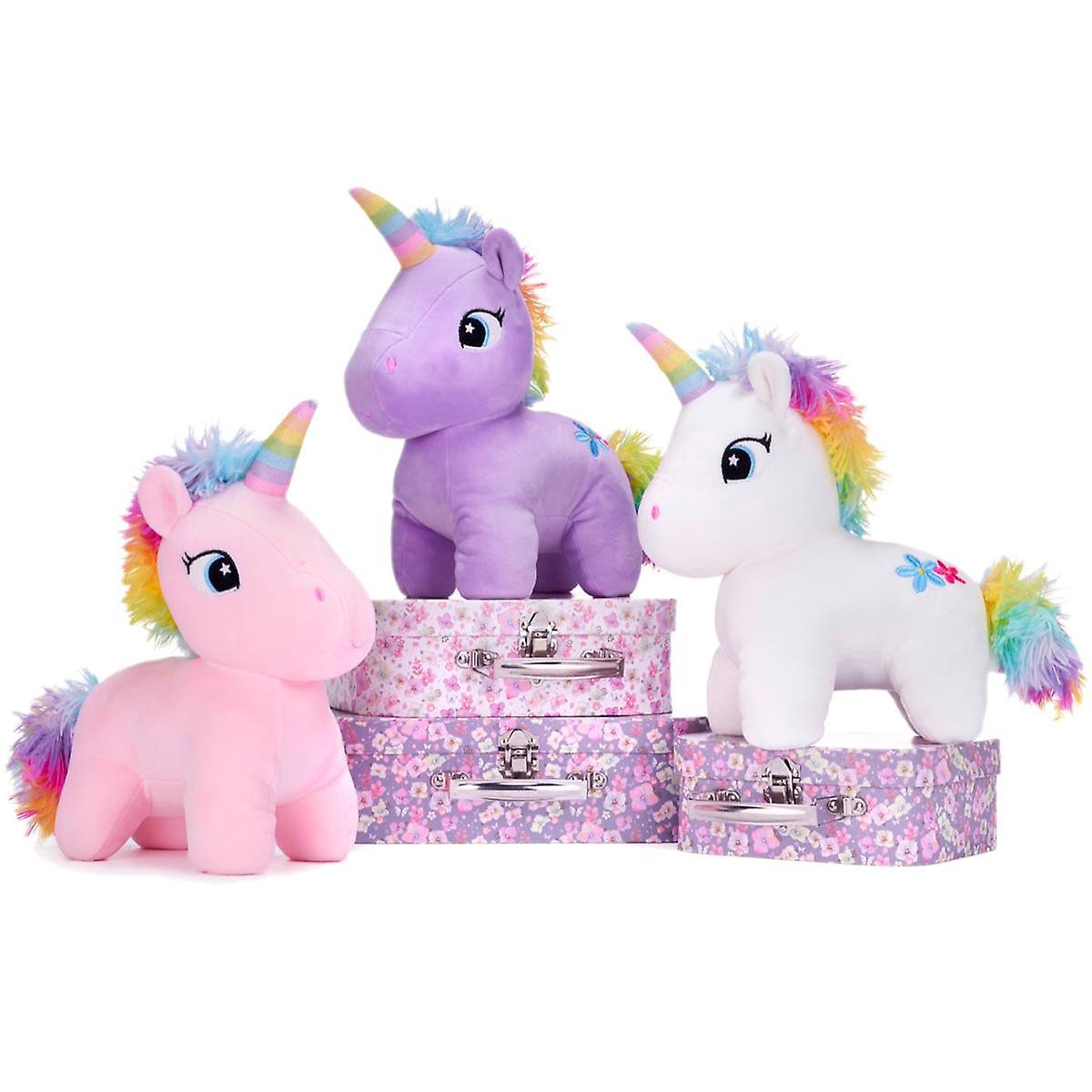 1st Squashy Paws Unicorn Unicorn 30cm Stuffed Animals Plush Stuffed Animals Assorted