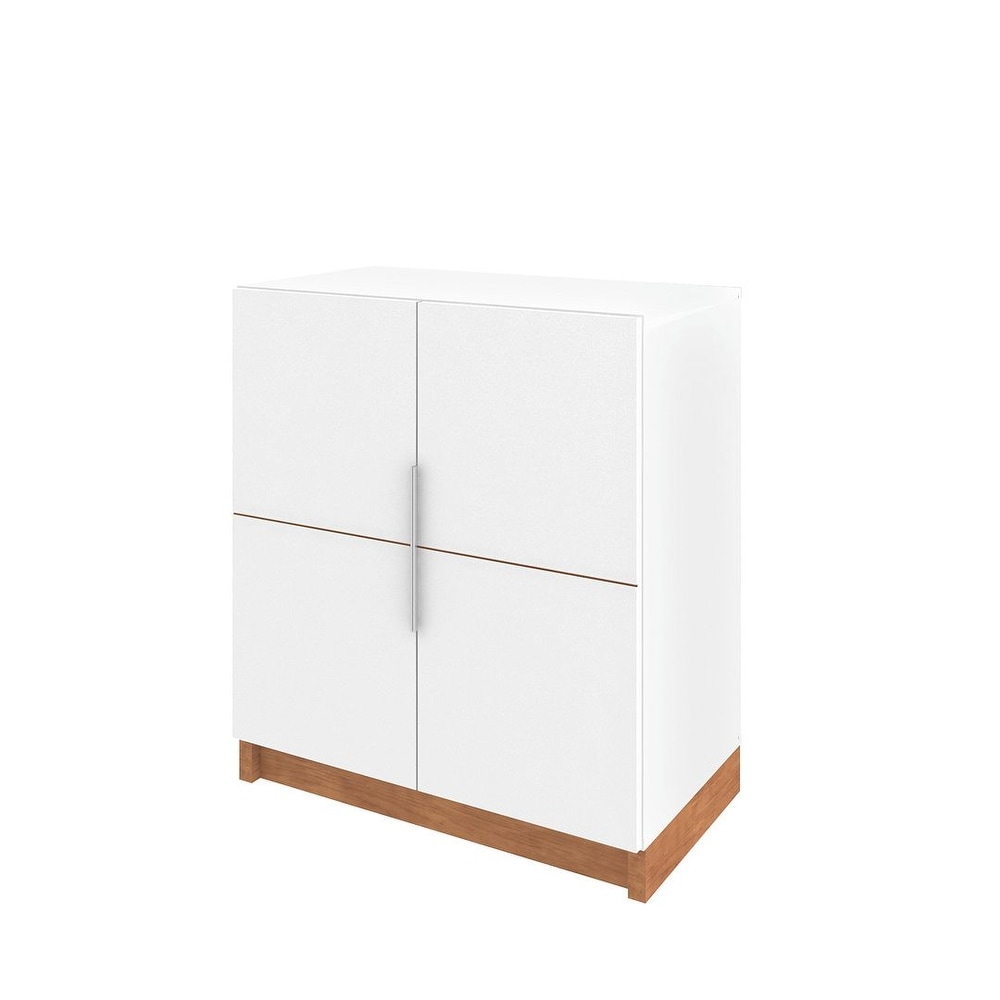 Manhattan Comfort Cornelia 4 Shelf Cabinet